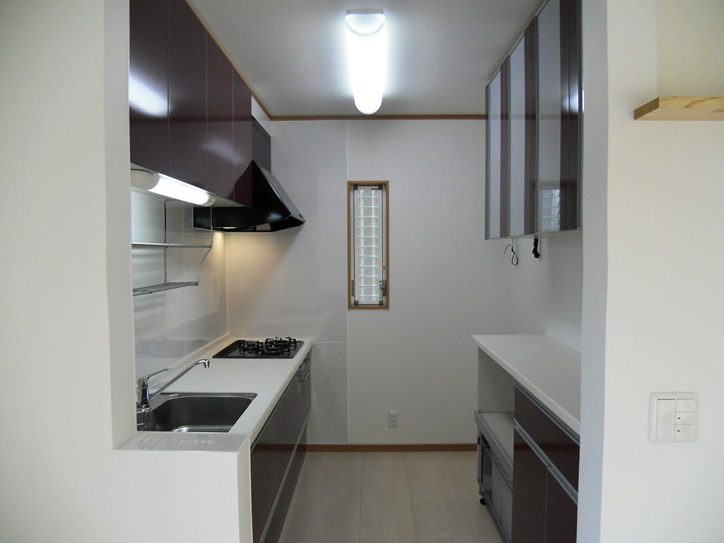 伊豆の国市南条の新築住宅のキッチン