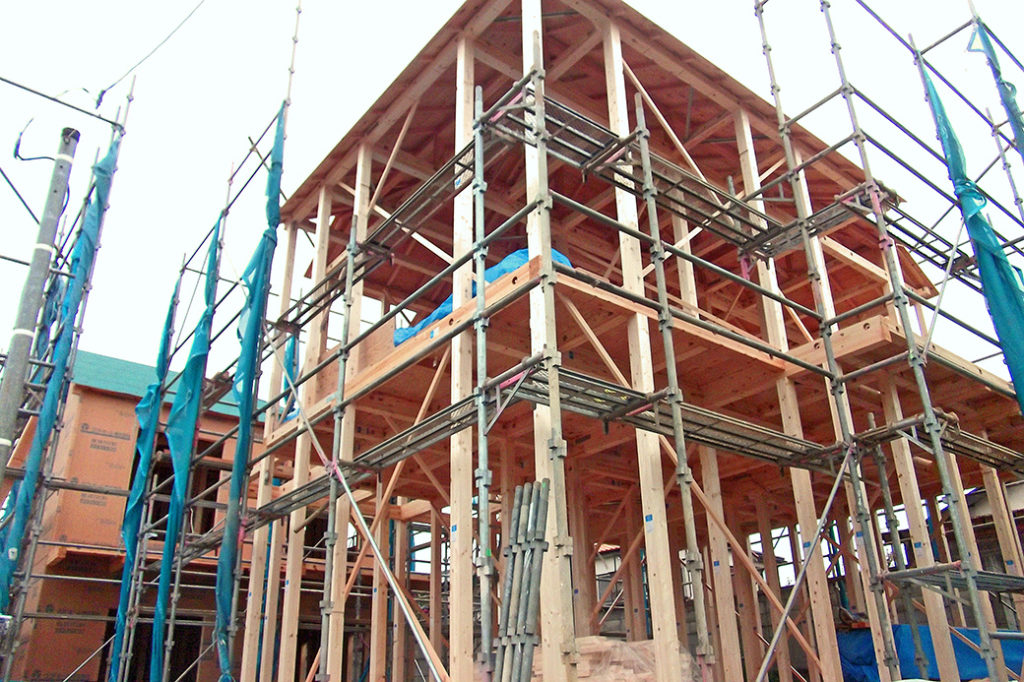 スズタカ建設の新築住宅の工事スタート